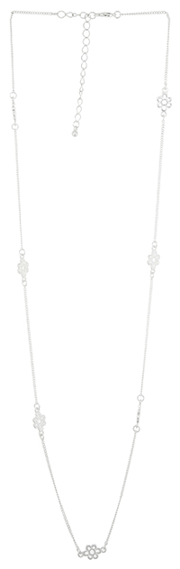 Delicate Flower Chain Necklace