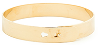 DAILYLOOK Flat Bangle Bracelet