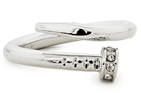 Twisted Nail Ring