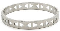 DAILYLOOK Triangle Cutout Bangle Bracelet