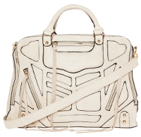 Edgy Zippered Handbag