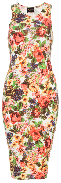 Floral Print Midi Dress