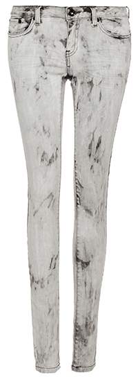 Bleached Skinny Jeans