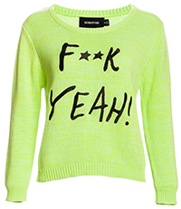 MINKPINK Censored Sweater