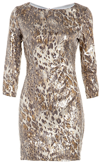 Wild Sequined Mini Dress