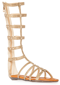 Studded Gladiator Sandals