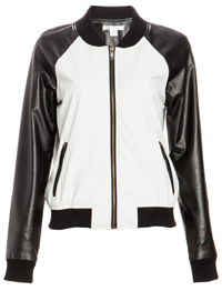 Two Tone Varsity Jacket