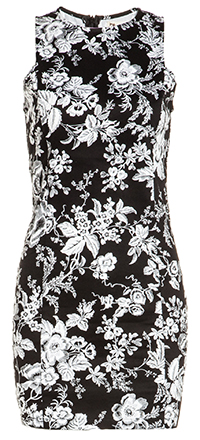 Classic Floral Mini Dress