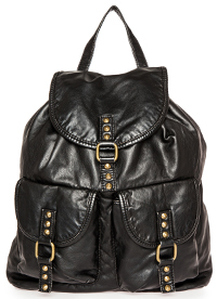 Studded Drawstring Backpack