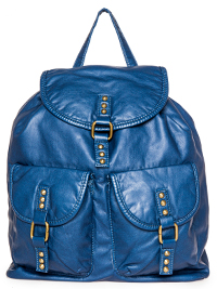 Studded Drawstring Backpack