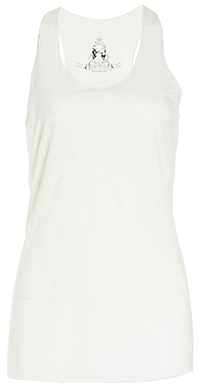 Floral Sugar Skull Tank