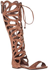 Scalloped Gladiator Sandals