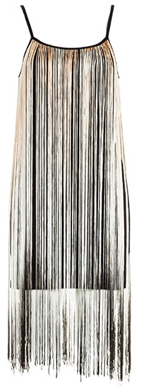 Glamorous Ombre Fringe Dress