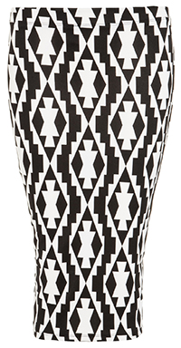 Tribal Pencil Skirt