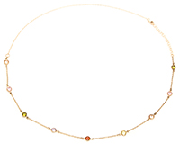 Sage & Stone Colorful Crystals Headpiece