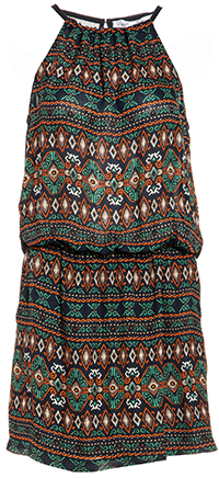 Tribal Drop Waist Dress