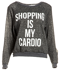 Shopping Is My Cardio Sweatshirt