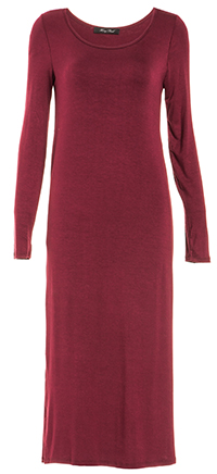 Split Sides Midi Dress