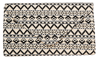 Geometric Aztec Clutch