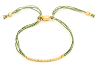 Miss Independent Silk Friendship Bracelet