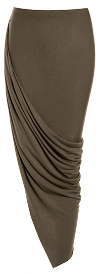 Twisted High Low Skirt