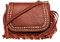 Stud and Fringe Mini Purse