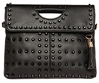 Studded Portfolio Bag