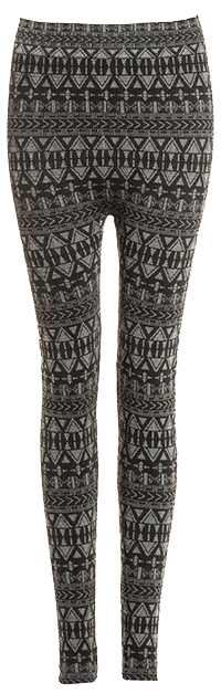 Winter Print Leggings