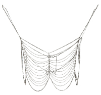 Vanessa Mooney Heavy Metal Chain Bra