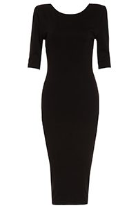 Powerful Bodycon Midi Dress