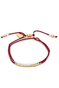 Miss Independent Double Wrap Silk Friendship Bracelet