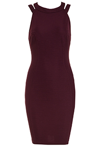 Triple Strap Bodycon Dress