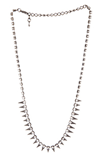 DAILYLOOK Spiked Rhinestone Necklace