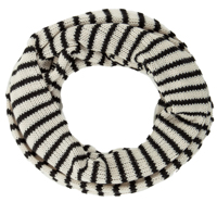 Lightweight Striped Infinity Scarf