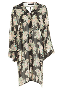 Floral Chiffon Kimono