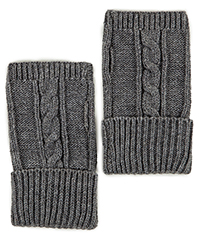 Cable Knit Fingerless Gloves