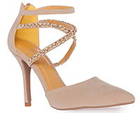 Chain Strap Heels