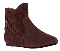Fringed Ankle Boots