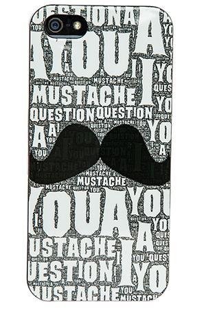 Mustache iPhone 5/5S Case