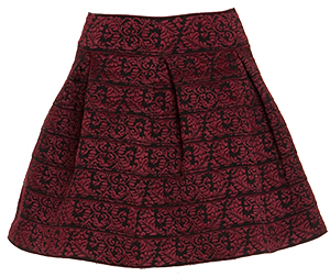 Baroque Bandage Circle Skirt