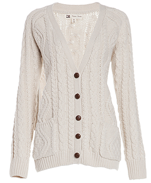 Oversized Fisherman Cardigan