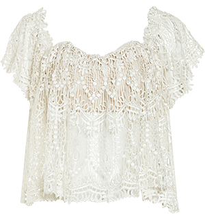 Stone Cold Fox Lace Tube Top