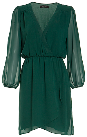 Chiffon Wrap Dress