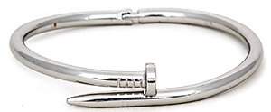 DAILYLOOK Hinged Nail Bracelet