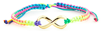 Infinity Rainbow Friendship Bracelet