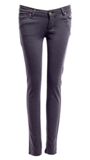 Chic Ponte Knit Jeggings in Charcoal | DAILYLOOK