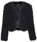 Cropped Fluffy Jacket