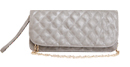 Long Quilted Clutch
