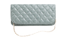 Long Quilted Clutch