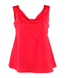 Coral Cutout Back Top